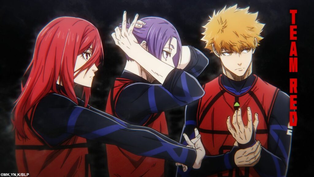 What is Blue Lock's Wild Card? A program that turns soccer heroes into villains Blue Lock main characters Hyoma Chigiri, Mikage Reo, and Rensuke Kunigami seen in the Second Selection arc in season 1