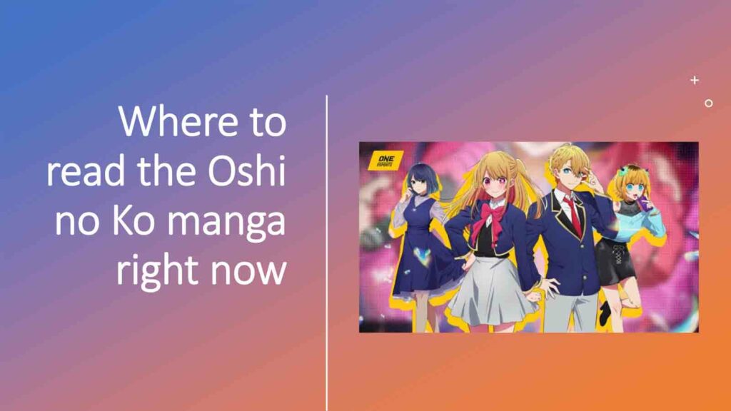 Not all Oshi no Ko voice actors are up-to-date on the manga -- oh no! Oshi no Ko cast in featured image for ONE Esports article "Where to read Oshi no Ko manga right now"