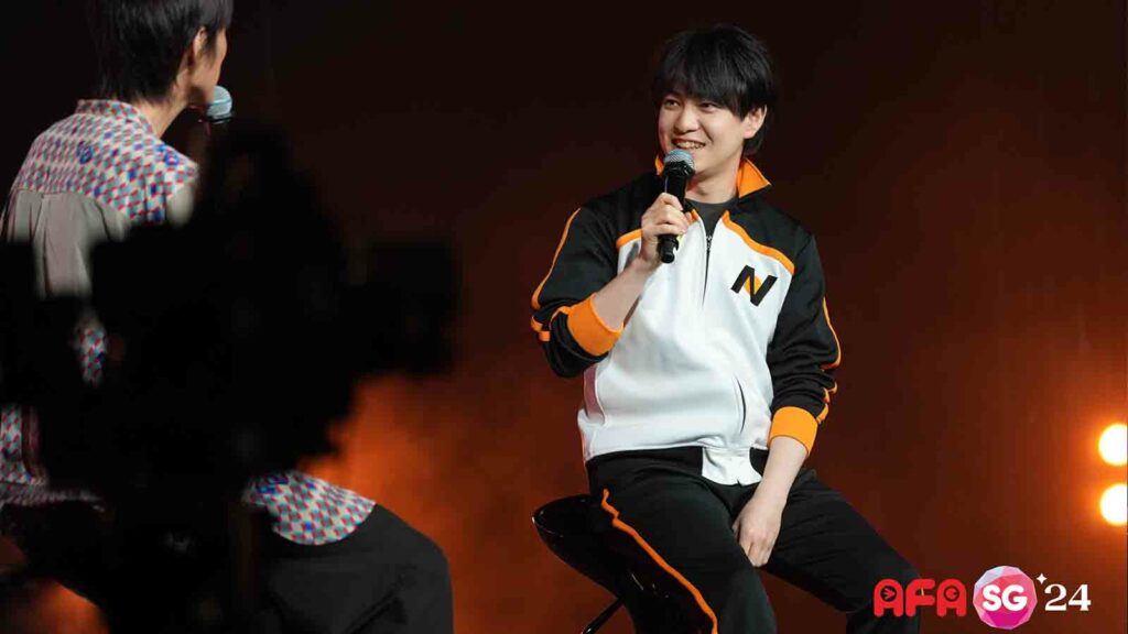 The art of dying over and over again is a lot more painful than you think, admits ReZero voice actor Yusuke Kobayashi at AFA SG 2024 day stage talking about Rezero season 3