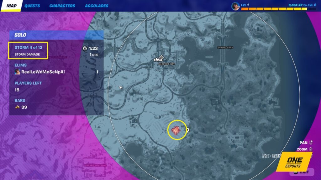 Locating Shoguns Arena in Fortnite Shoguns Arena in Fortnite location