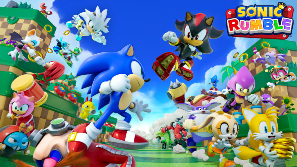 How to pre-register for Sonic Rumble: Score 5,000 rings and other exclusive in-game extras! Sonic Rumble key visual